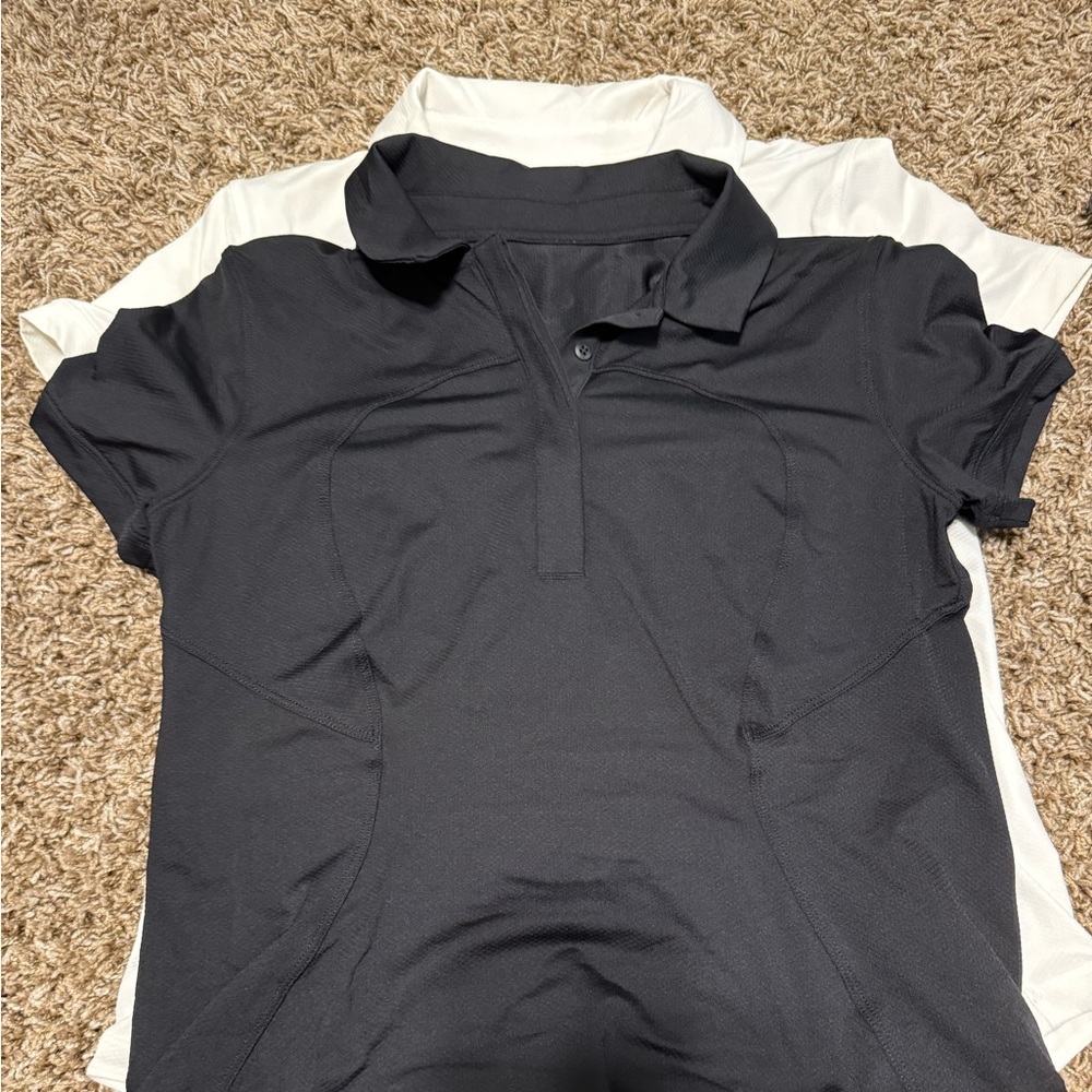 Lululemon “quick dry short sleeve polo”